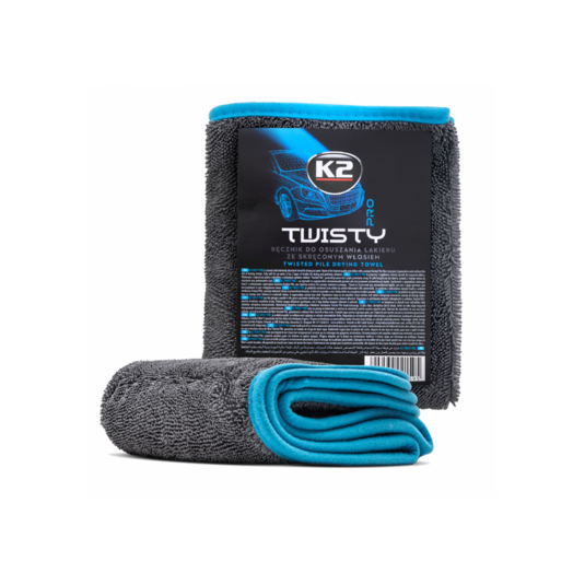 K2 TWISTY PRO - двустранна микрофибър за сушене и полиране на автомобила