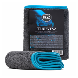 K2 TWISTY PRO - двустранна микрофибър за сушене и полиране на автомобила