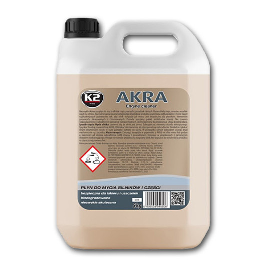 K2 AKRA 5L - почистващ препарат за двигатели