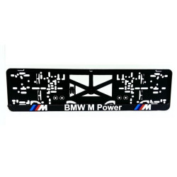 Подложка под номер 3D BMW M POWER версия 1