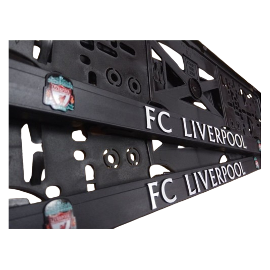 Подложка под номерна табела 3D LIVERPOOL