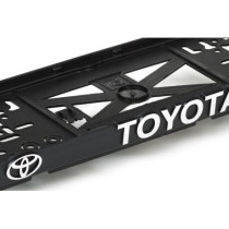 Подложка под регистрационен номер 3D TOYOTA