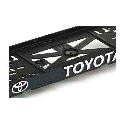 Подложка под регистрационен номер 3D TOYOTA
