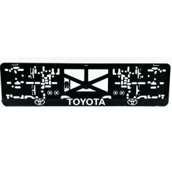 Подложка под регистрационен номер 3D TOYOTA