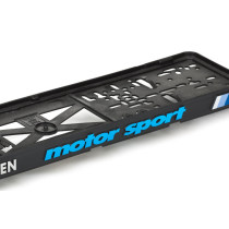 Подложка под номерна табела 3D VW motosport