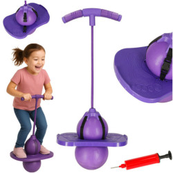 Скачащо животно за деца – Pogo Jumper, лилаво
