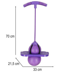Скачащо животно за деца – Pogo Jumper, лилаво