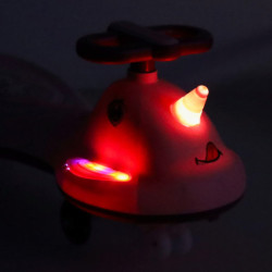 LED Swing FIX S1 Люлка с дръжка розова макс. 65 kg