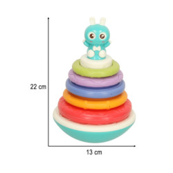 Балонна стойна сензорна играчка Bibi-inn синя