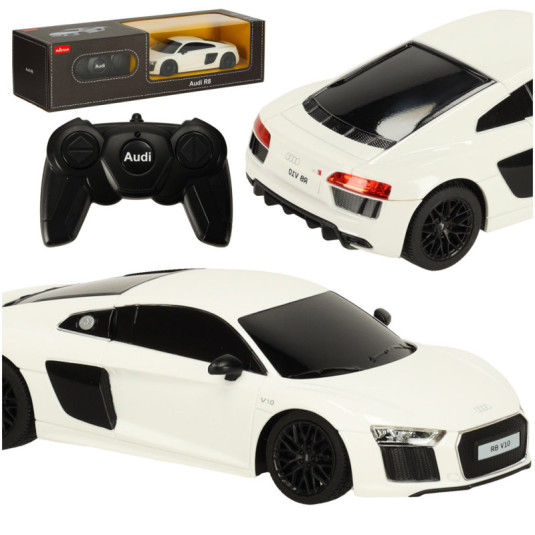 RC кола 1:24 AUDI R8 2015 бяла