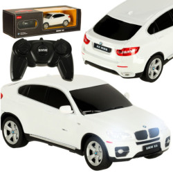 RC автомобил 1:24 BMW X6, бял