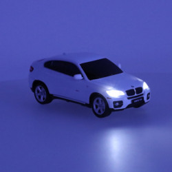 RC автомобил 1:24 BMW X6, бял