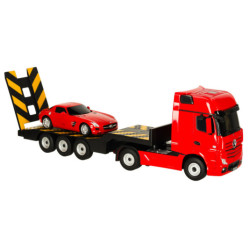 RC автомобил 1:26 Mercedes-Benz Actros, червен