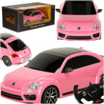 RC кола 1:14 Volkswagen Beetle розова