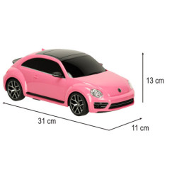 RC кола 1:14 Volkswagen Beetle розова