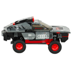 Конструкторски набор Audi RS Q e-tron състав от 376 части