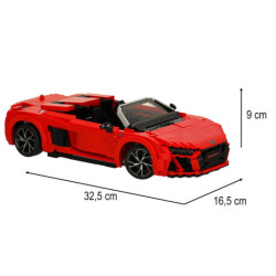 Конструктор Audi R8 Spyder с 1440 части в мащаб 1:14