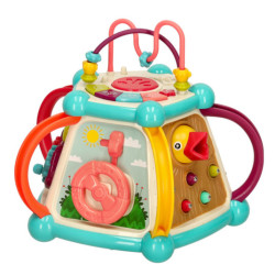 Сензорна играчка куб за деца 7в1