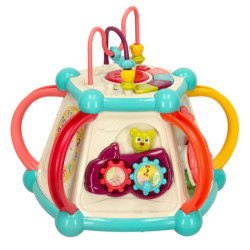Сензорна играчка куб за деца 7в1