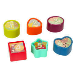 Сензорна играчка куб за деца 7в1