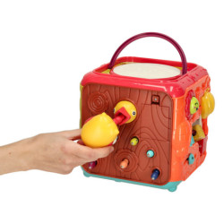 Сензорна играчка за деца куб 6в1
