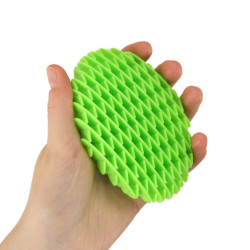 Fidge Worm сензорична антистресова разтегаща се играчка зелена