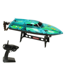RC лодка с дистанционно управление Revolt ILLUMINATOR, зелена