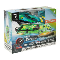 RC лодка с дистанционно управление Revolt ILLUMINATOR, зелена