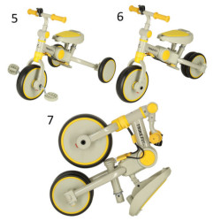Трицикъл TRIKE FIX V4 жълт