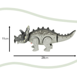 Динозавър RC Triceratops с дистанционно управление