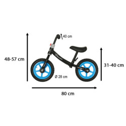 Триколка TRIKE FIX BALANCE черно - синя