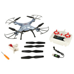 RC дрон SYMA X5HW 2.4 GHz с Wi-Fi камера - син
