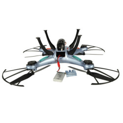 RC дрон SYMA X5HW 2.4 GHz с Wi-Fi камера - син