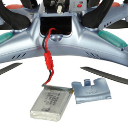 RC дрон SYMA X5HW 2.4 GHz с Wi-Fi камера - син
