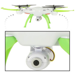 Дрон RC SYMA X5HW с камера Wi-Fi, бял