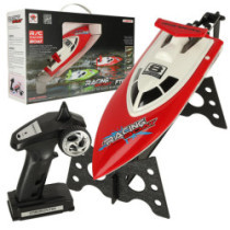 RC лодка с дистанционно управление FT008 червена