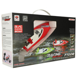 RC лодка с дистанционно управление FT008 червена