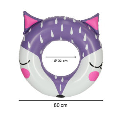 Детски плувен кръг 80 cm лиса