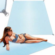 Плажно покривало без пясък XXL 200x200cm