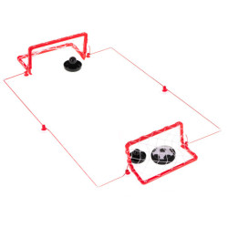Hoverball за маса – светещ летящ топка + врата