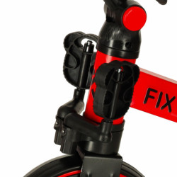 Trojkolka TRIKE FIX MINI CROSS - COUNTRY 3V1 s pedálmi червена
