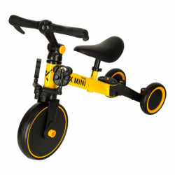 Триколка TRIKE FIX MINI CROSS - COUNTRY 3V1 с педали жълта