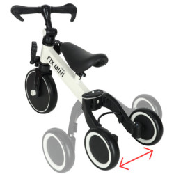 Трициклета TRIKE FIX MINI CROSS - COUNTRY 3V1 с педали бяла