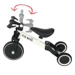 Трициклета TRIKE FIX MINI CROSS - COUNTRY 3V1 с педали бяла