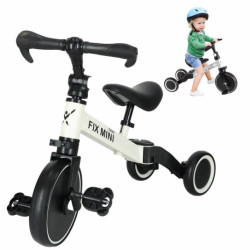 Трициклета TRIKE FIX MINI CROSS - COUNTRY 3V1 с педали бяла