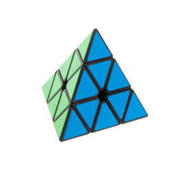 PYRAMINX пъзел игра с кубчета Black MoYu