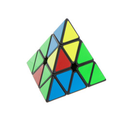 PYRAMINX пъзел игра с кубчета Black MoYu