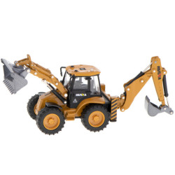 Булдозер с кофа Die-Cast метален модел H-toys 1704 1:50