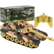 RC военен танк 9993 2,4 GHz пустинен танк