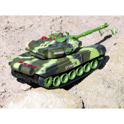 RC военен танк 9993 2,4 GHz горска камуфлаж